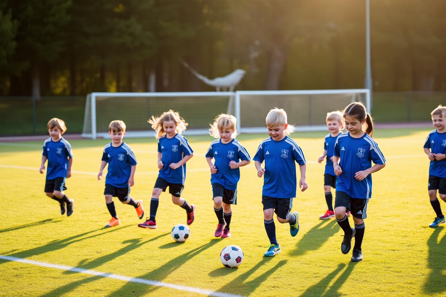 Prévia do modelo Escolinha de futebol